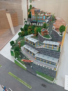 NE Craft Village 3D Model - 3