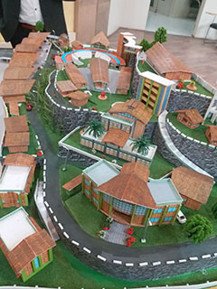 NE Craft Village 3D Model - 2